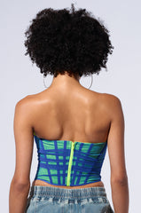 BABY BLUES CORSET TOP