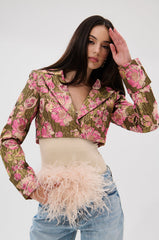 LIGHT THE WAY BROCADE BLAZER