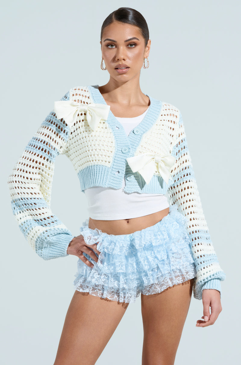 FLOWER GIRL CARDIGAN