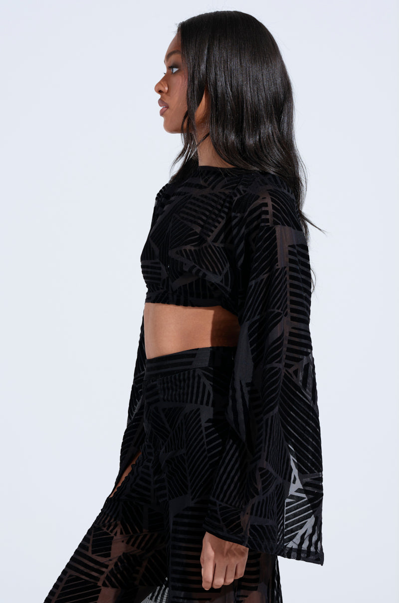 HAVING REGRETS ABOUT YOU SEE THROUGH BLOUSE