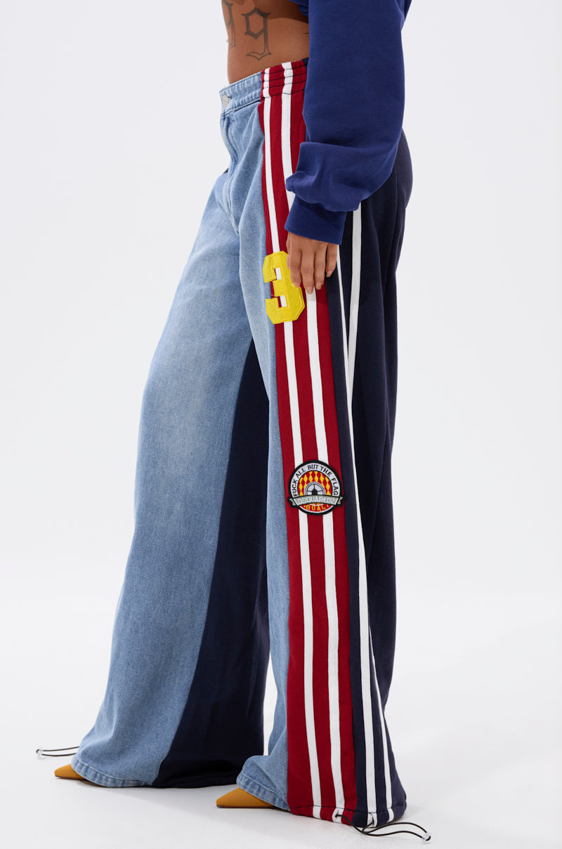 LIGHTS OUT TWO-IN-ONE JEANS