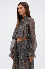 BEST GUEST LACE CROP BLOUSE