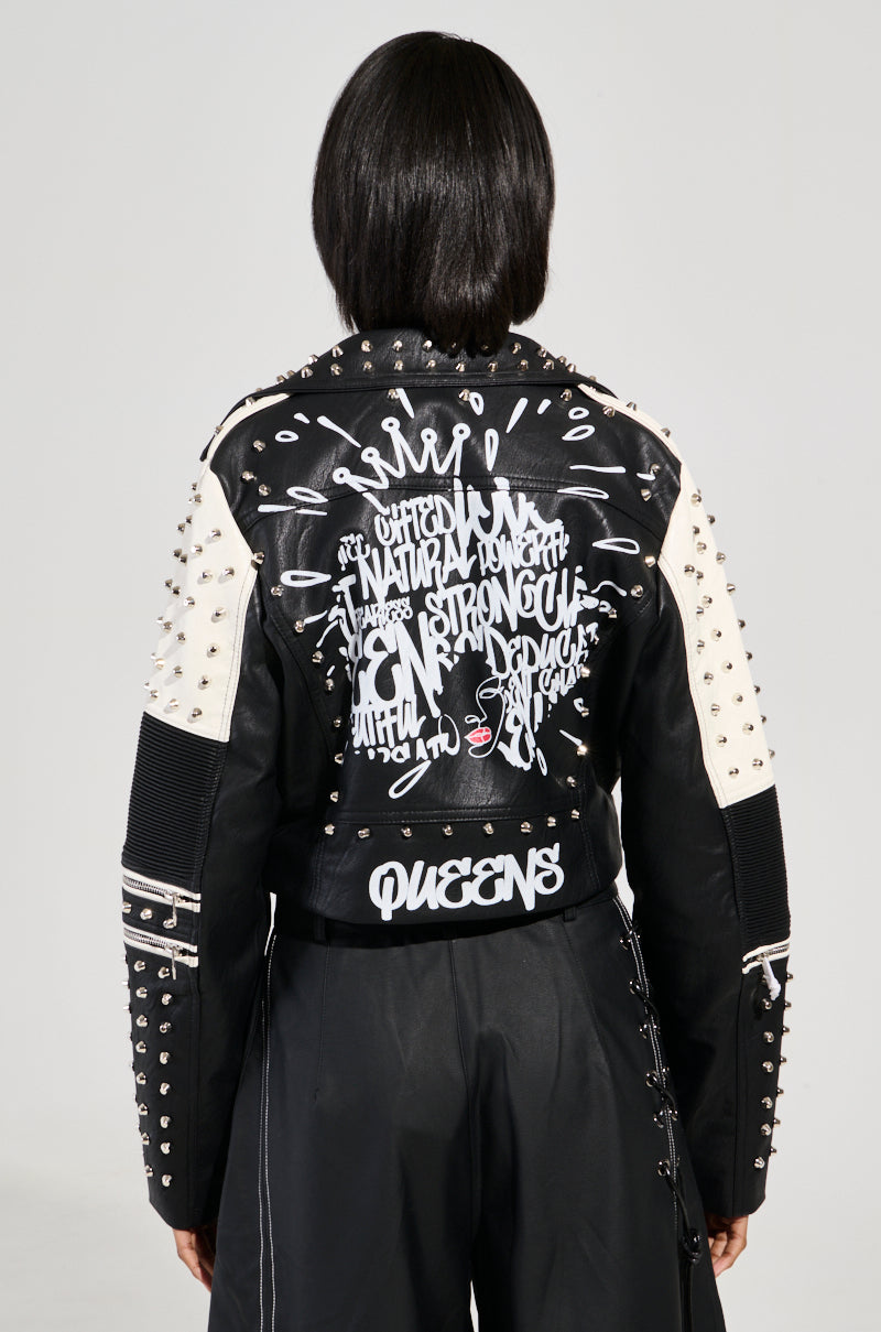 FROM THE BRONX FUR TRIM MOTO