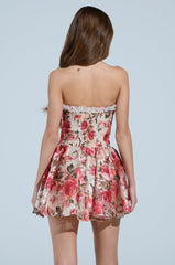 KEEP DREAMIN FLORAL MINI DRESS