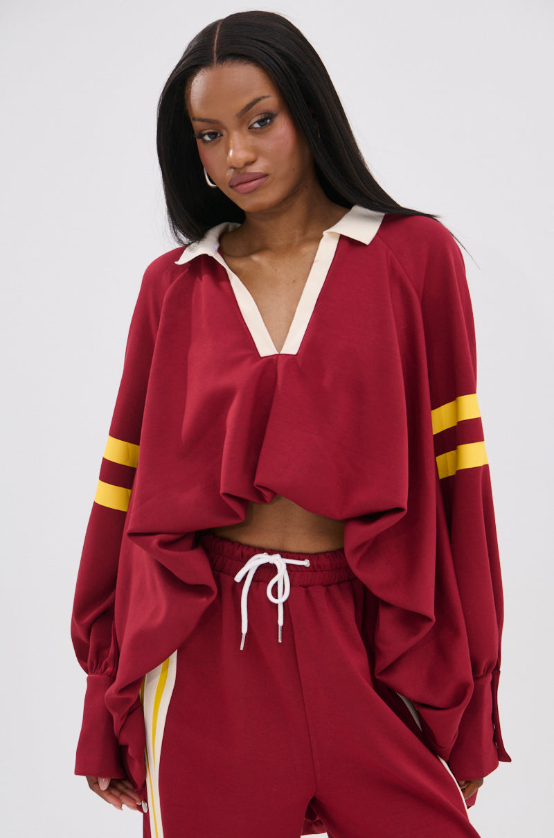 GAME OVER V-NECK SWEATER