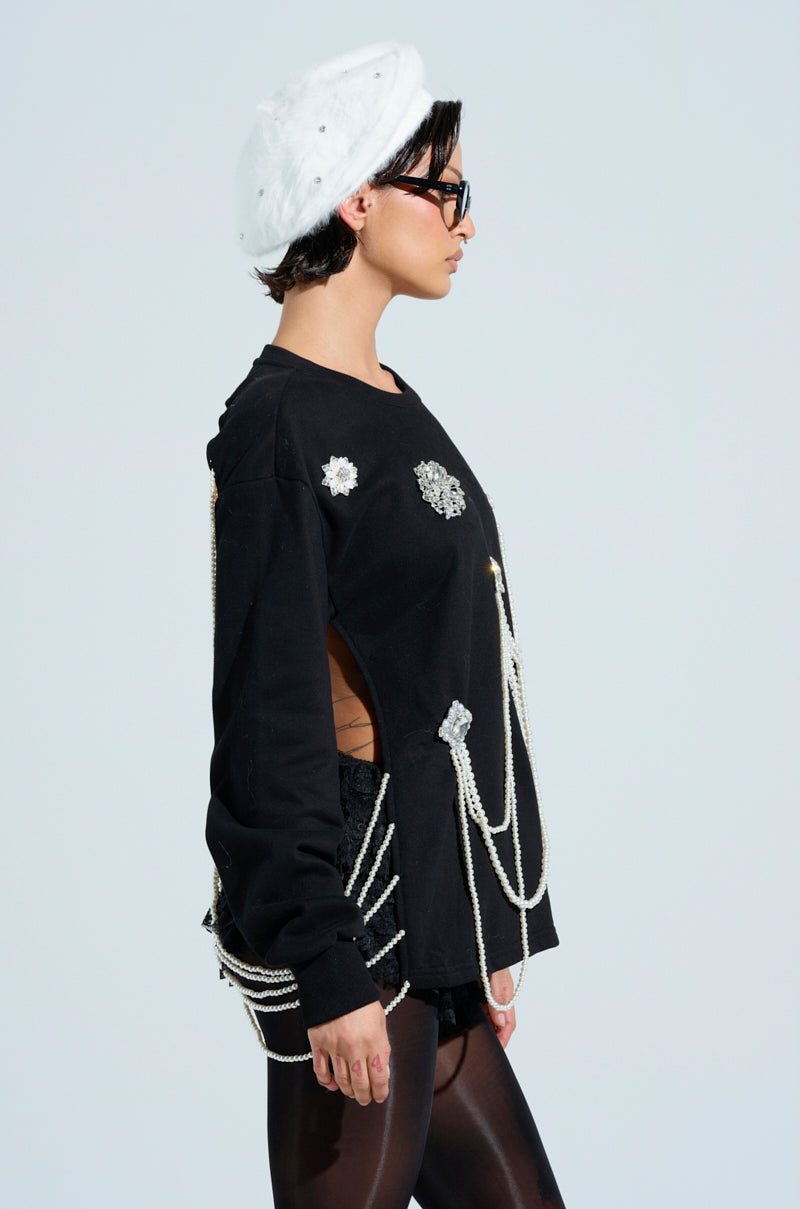 IT'S COMPLICATED PEARL TOP