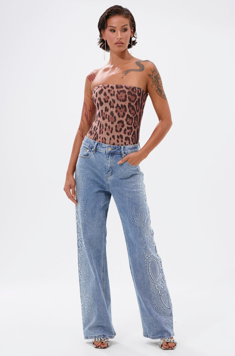 DREAMING OF YOU WIDE LEG DENIM