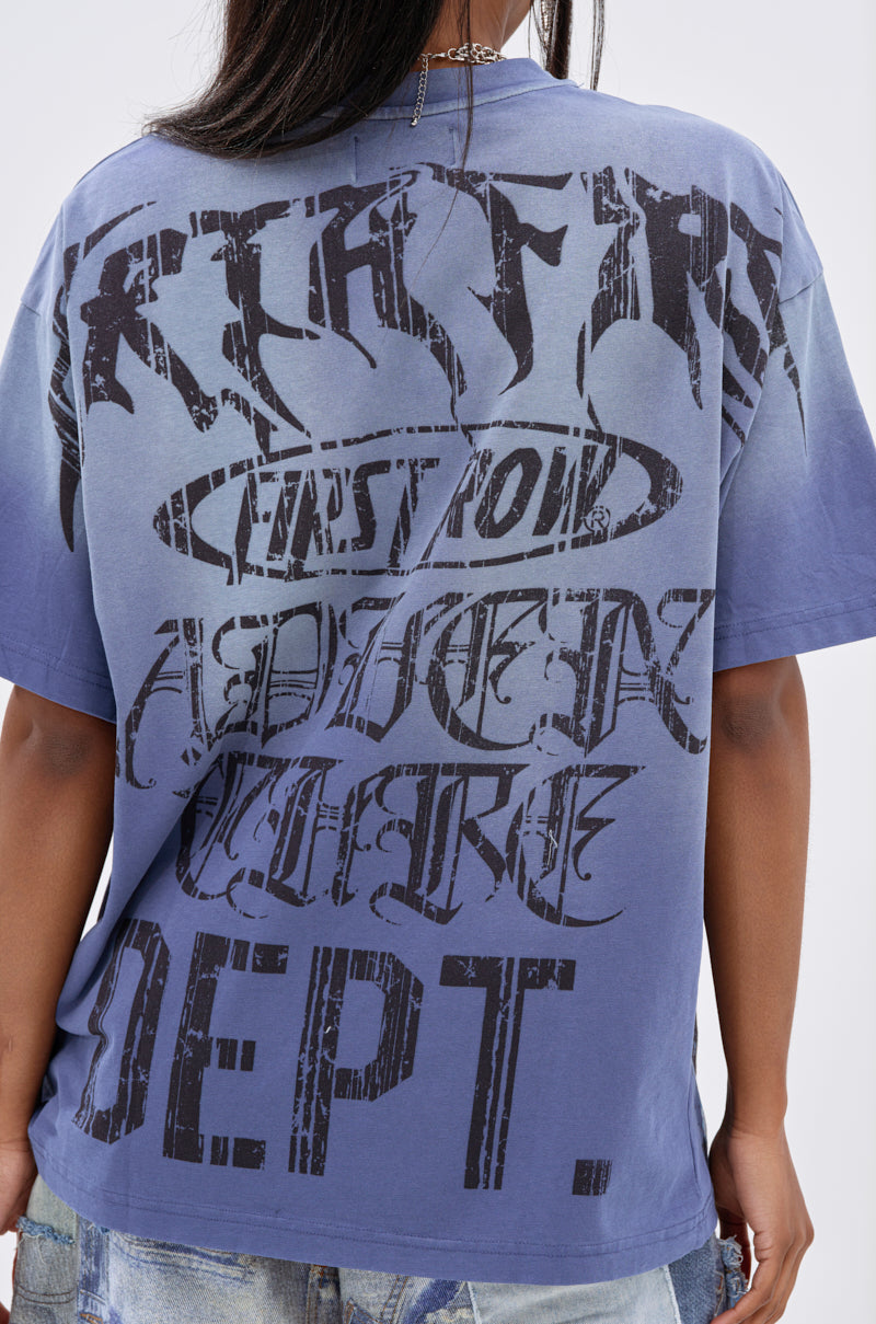 IRREVERENT OVERSIZED GRAPHIC TEE