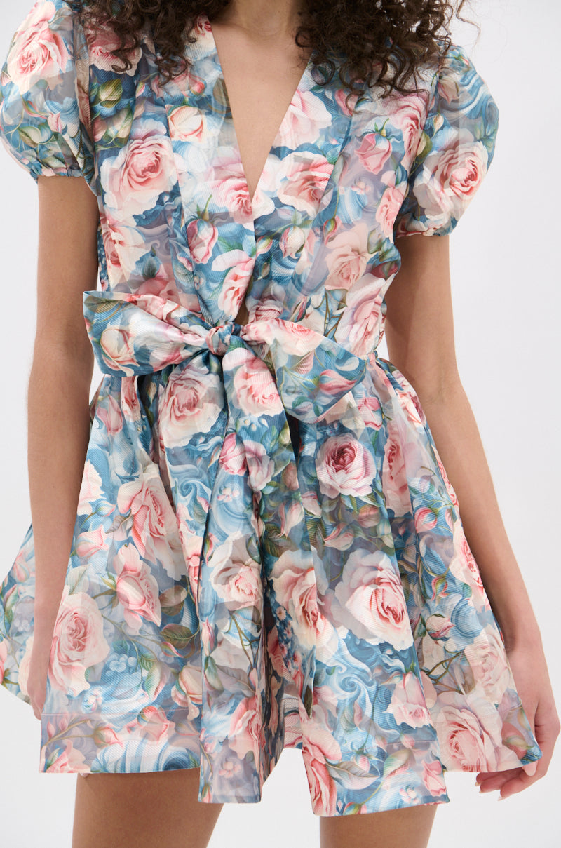 FLORALS IN SPRING? MINI DRESS