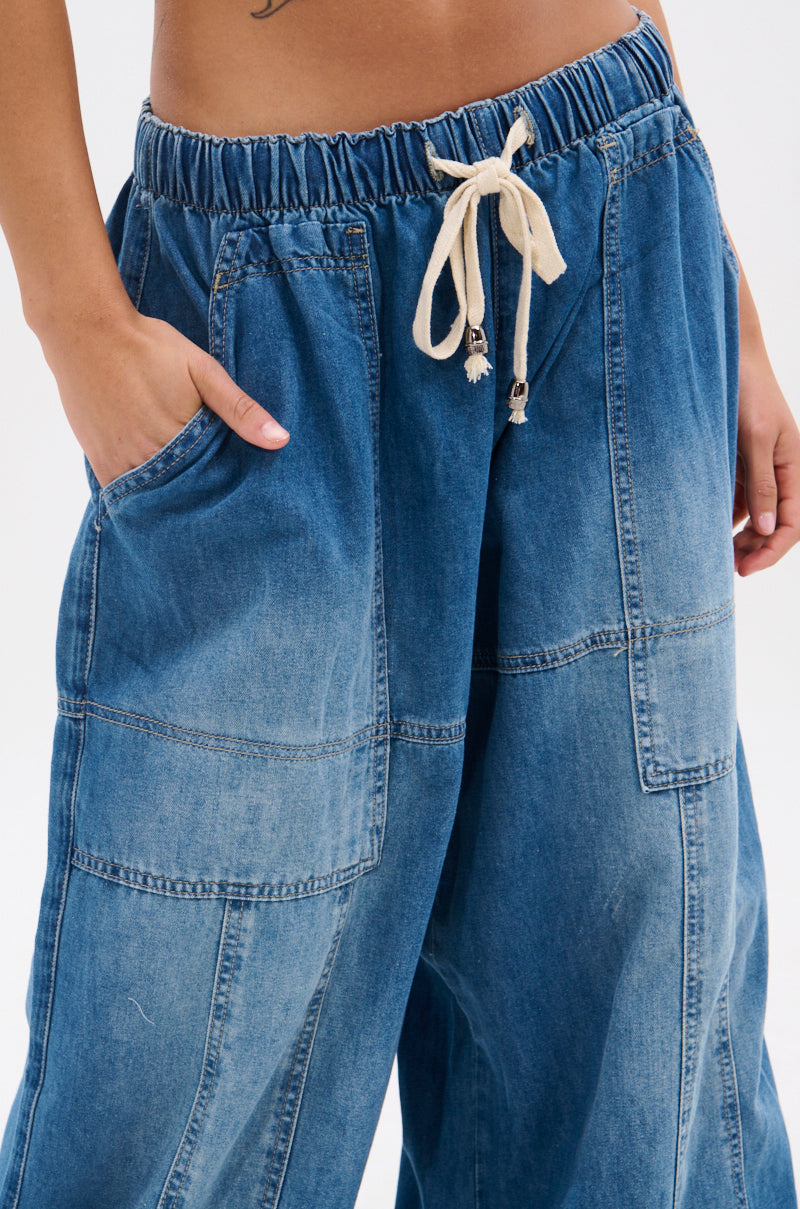 DONT MESS WITH ME DENIM JOGGER