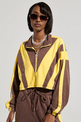 IN ANOTHER LIFE CROP SWEATSHIRT