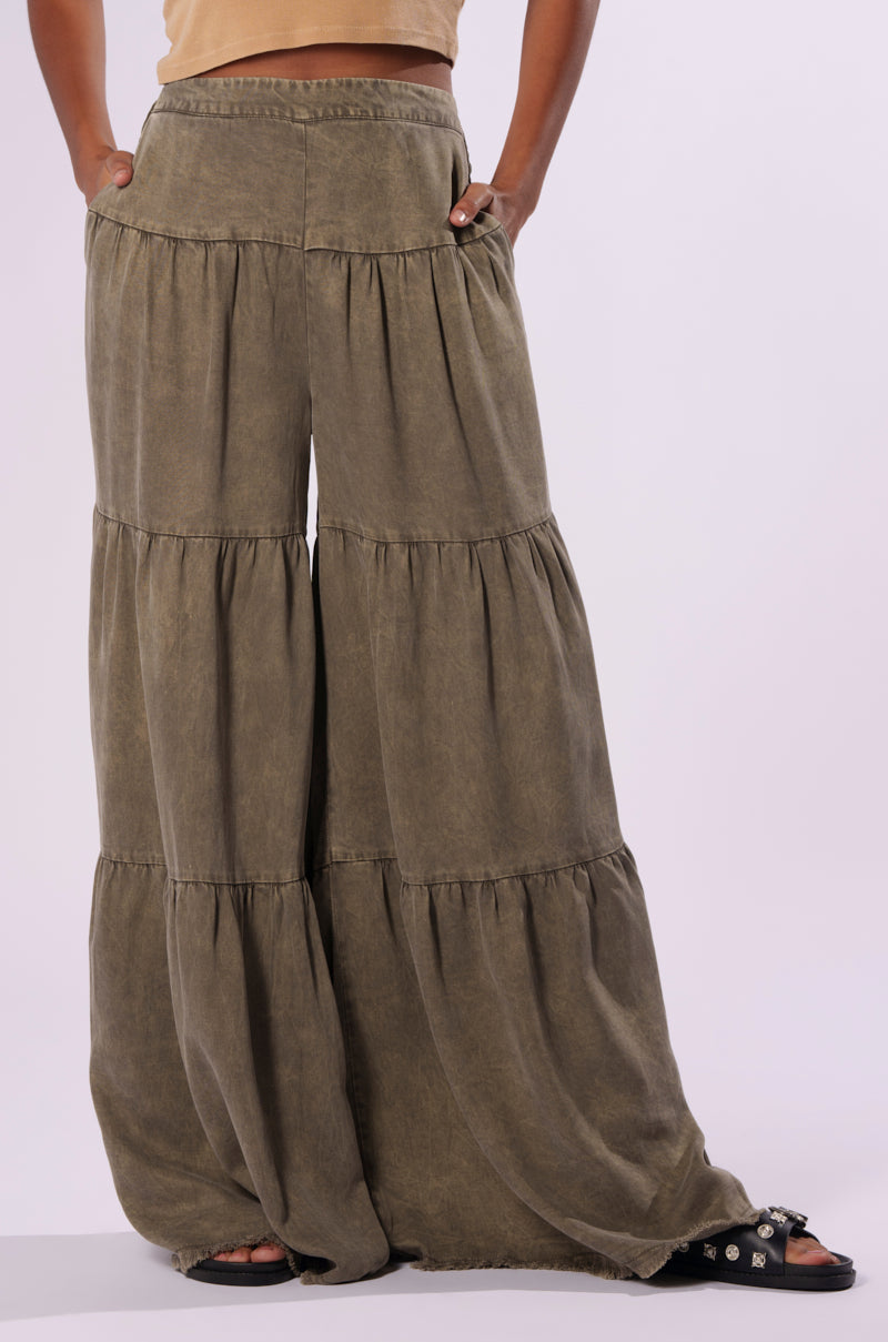INDIE WASHED WIDE LEG PANT
