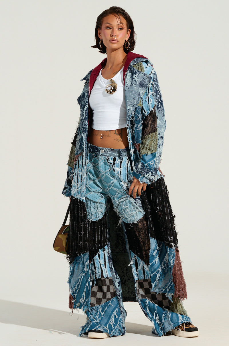 RONNY PATCHWORK DENIM