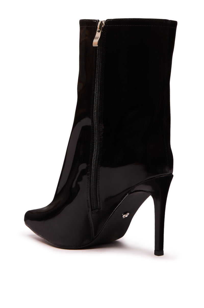 AZALEA WANG QUINNTA BLACK BOOTIE