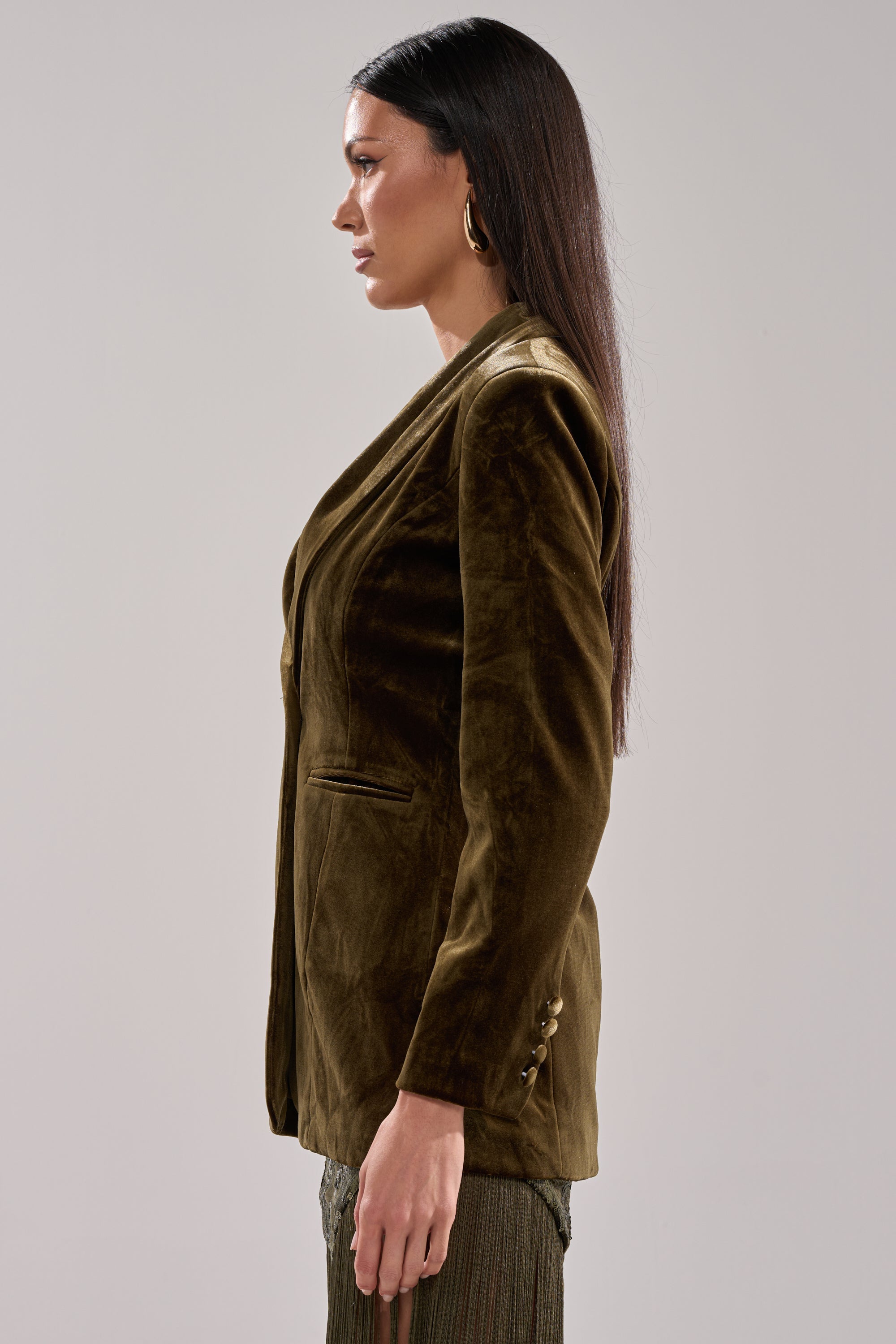 DIRTY MARTINI VELVET BLAZER