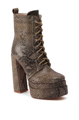 AZALEA WANG STILEO SNAKE BOOTIE
