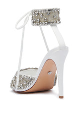 AZALEA WANG ZELANIA WHITE SANDAL