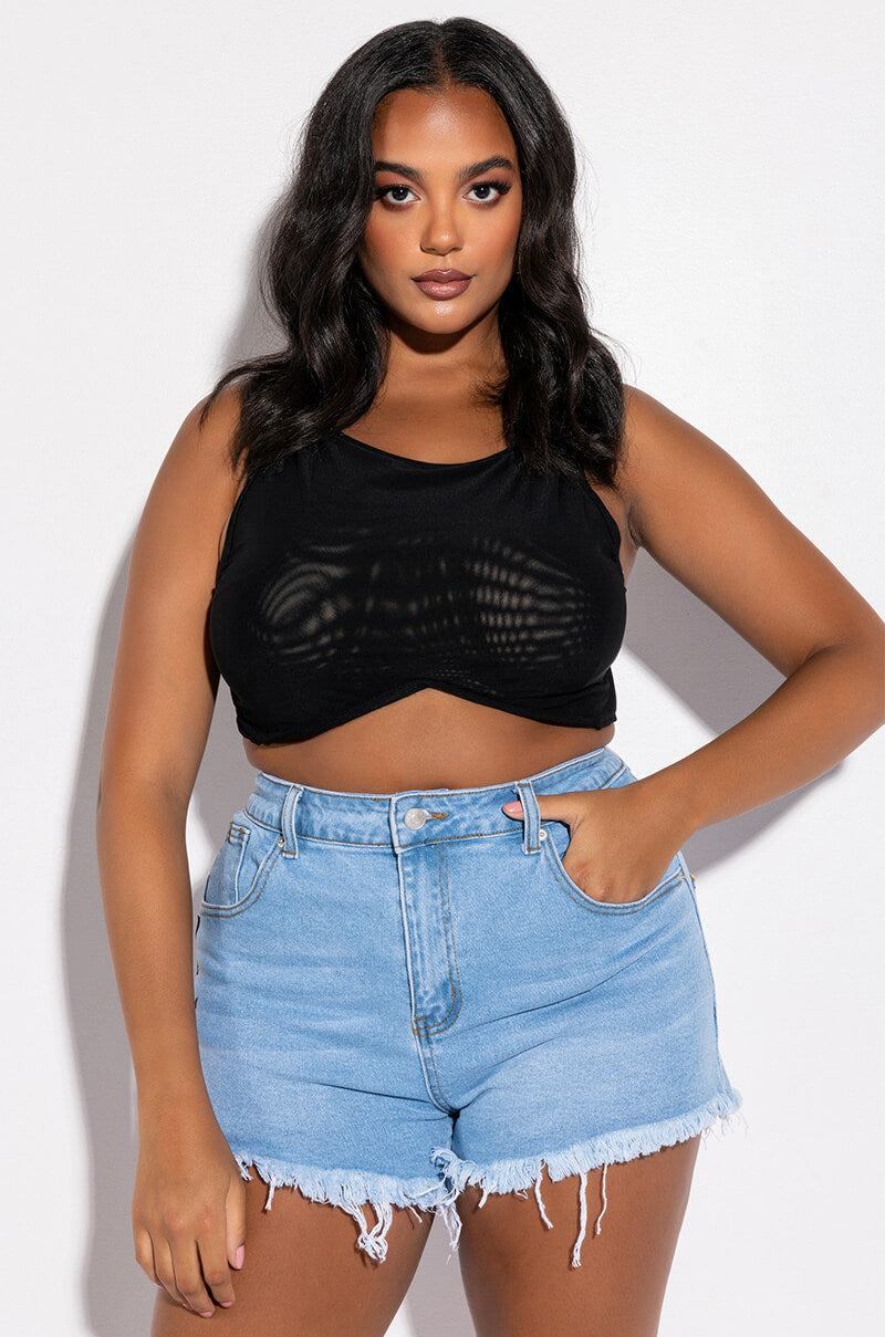 ADMIRE THE ARTWORK MESH UNDERWIRE BRALETTE