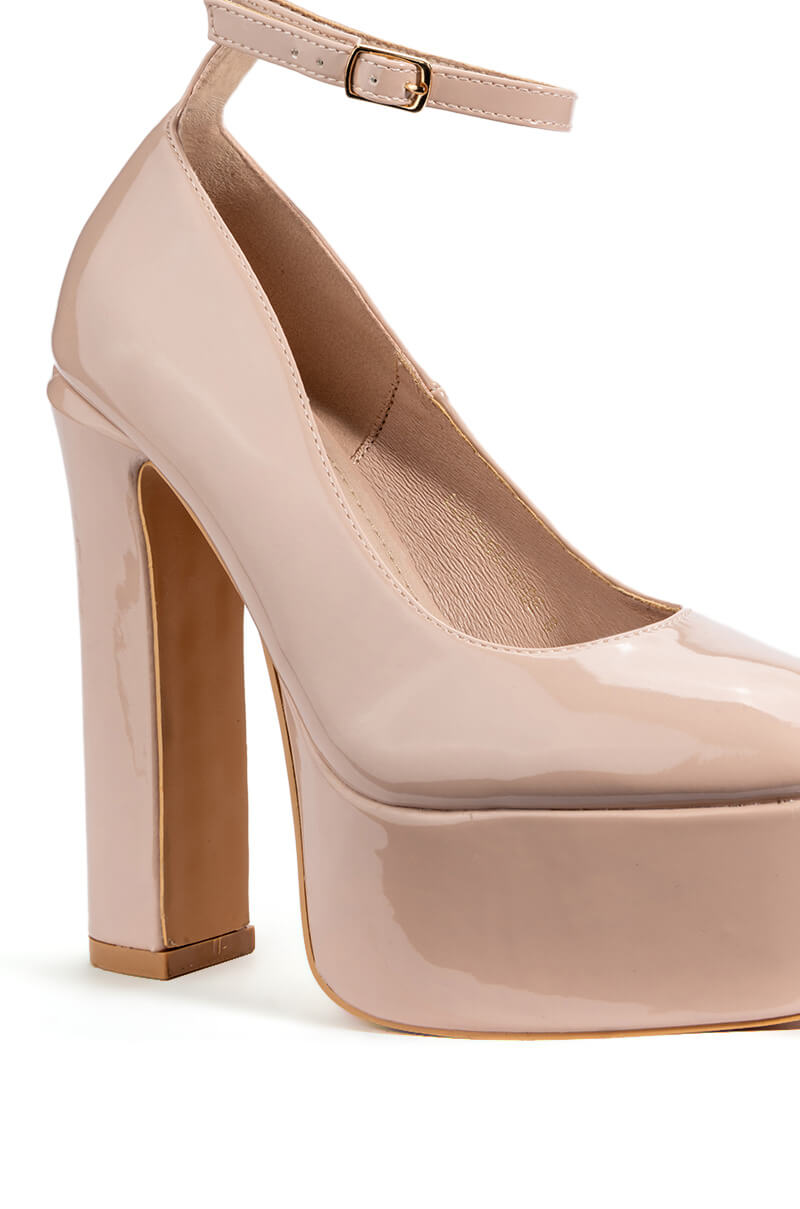 AZALEA WANG LUCIANA SEXY PUMP IN NUDE