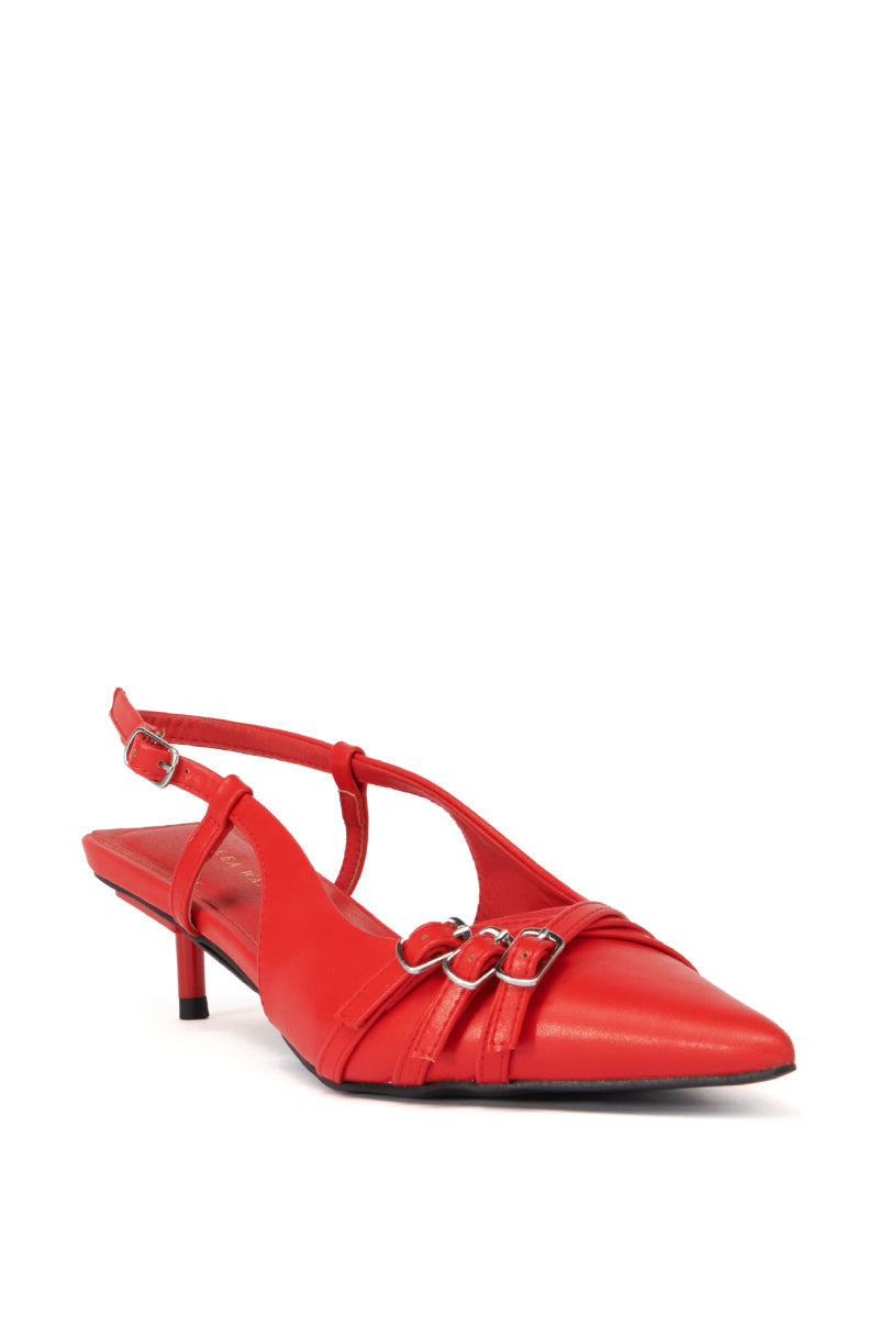 AZALEA WANG SEPIA RED PUMP