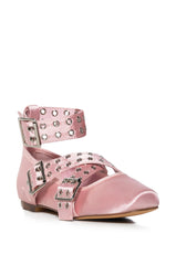 AZALEA WANG XANDRA PINK BALLET FLAT