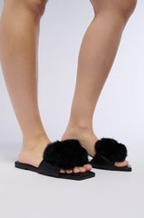 AZALEA WANG YULIANNA BLACK SLIDE