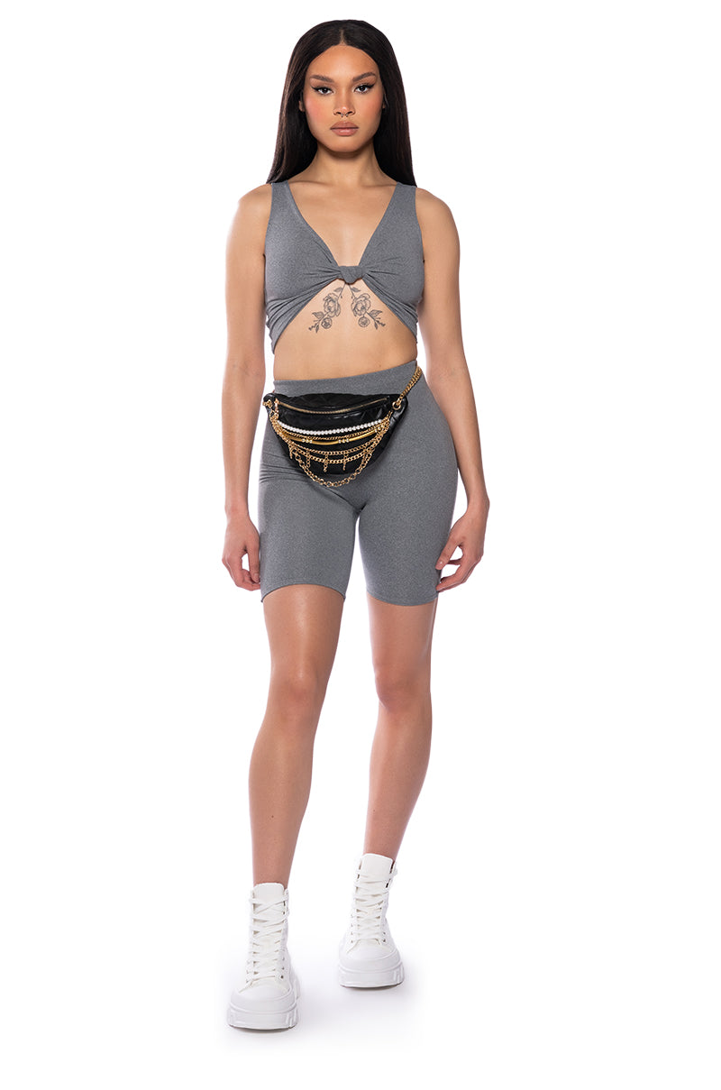 BUTTERUP COLLECTION TWIST TANK TOP
