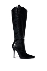CUTE GENES DENIM STILETTO BOOT