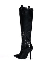 CUTE GENES DENIM STILETTO BOOT