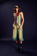 DOWN FOR FUN CORSET TOP