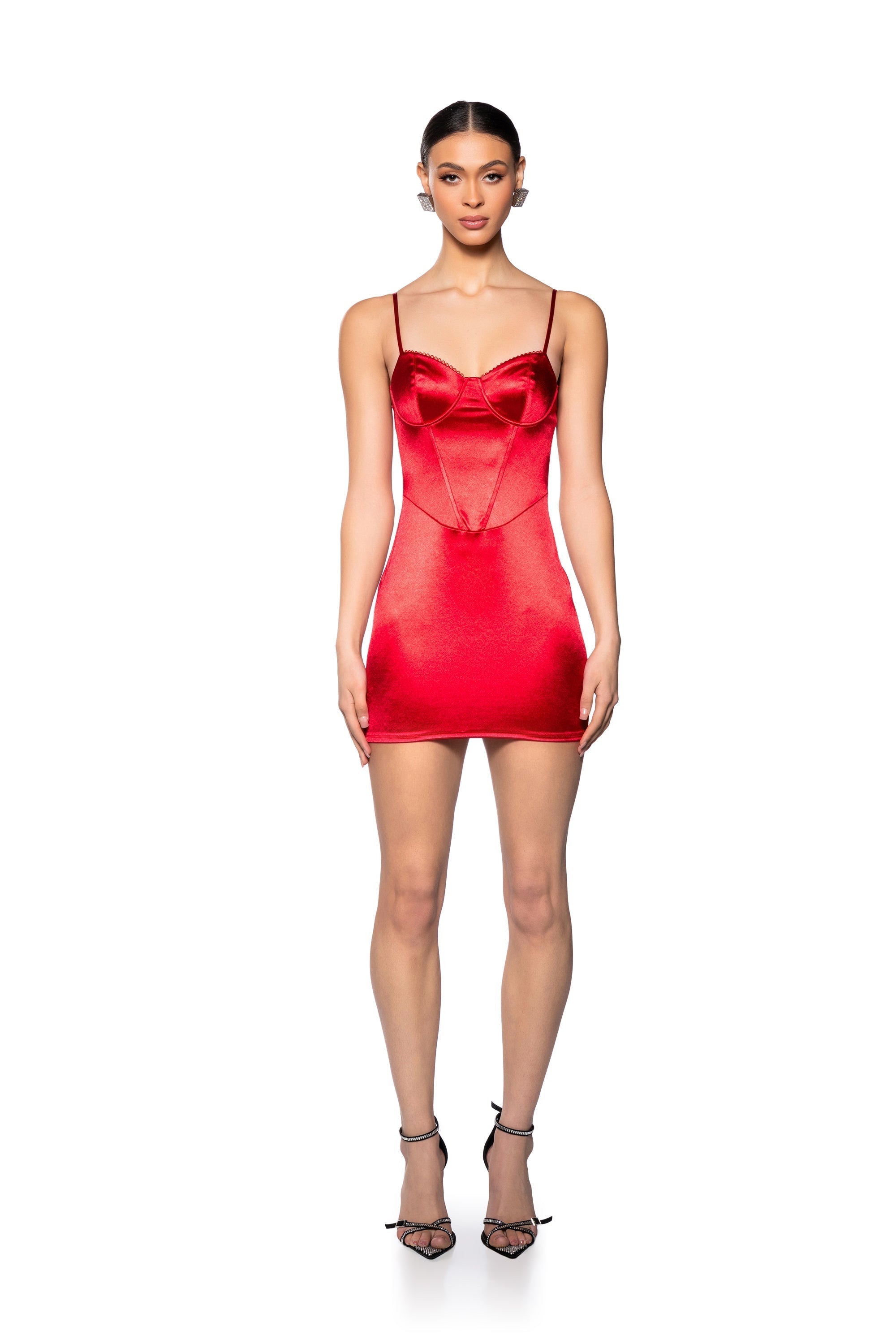 ENTER THE ROOM CORSET MINI DRESS