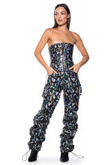 ENVISION ME CORSET TOP IN BLACK
