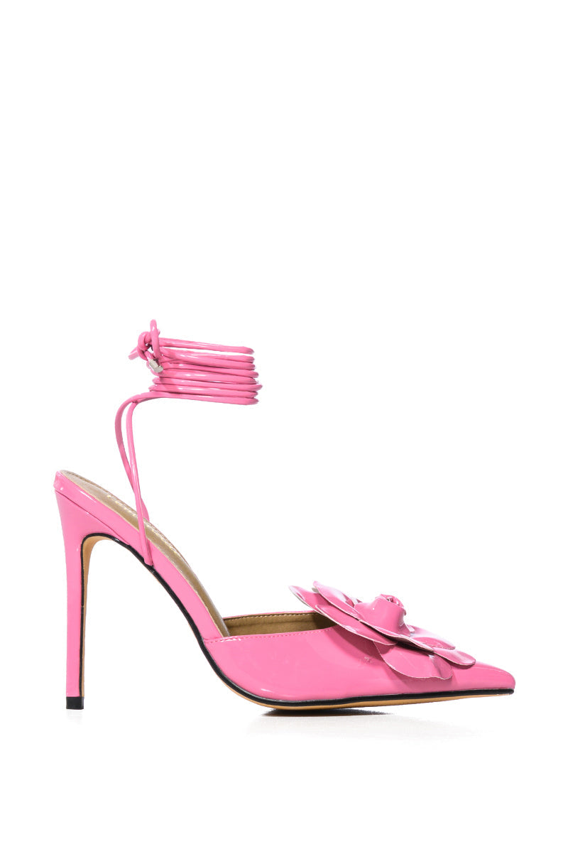 FLORANCE FLOWER PUMP IN PINK