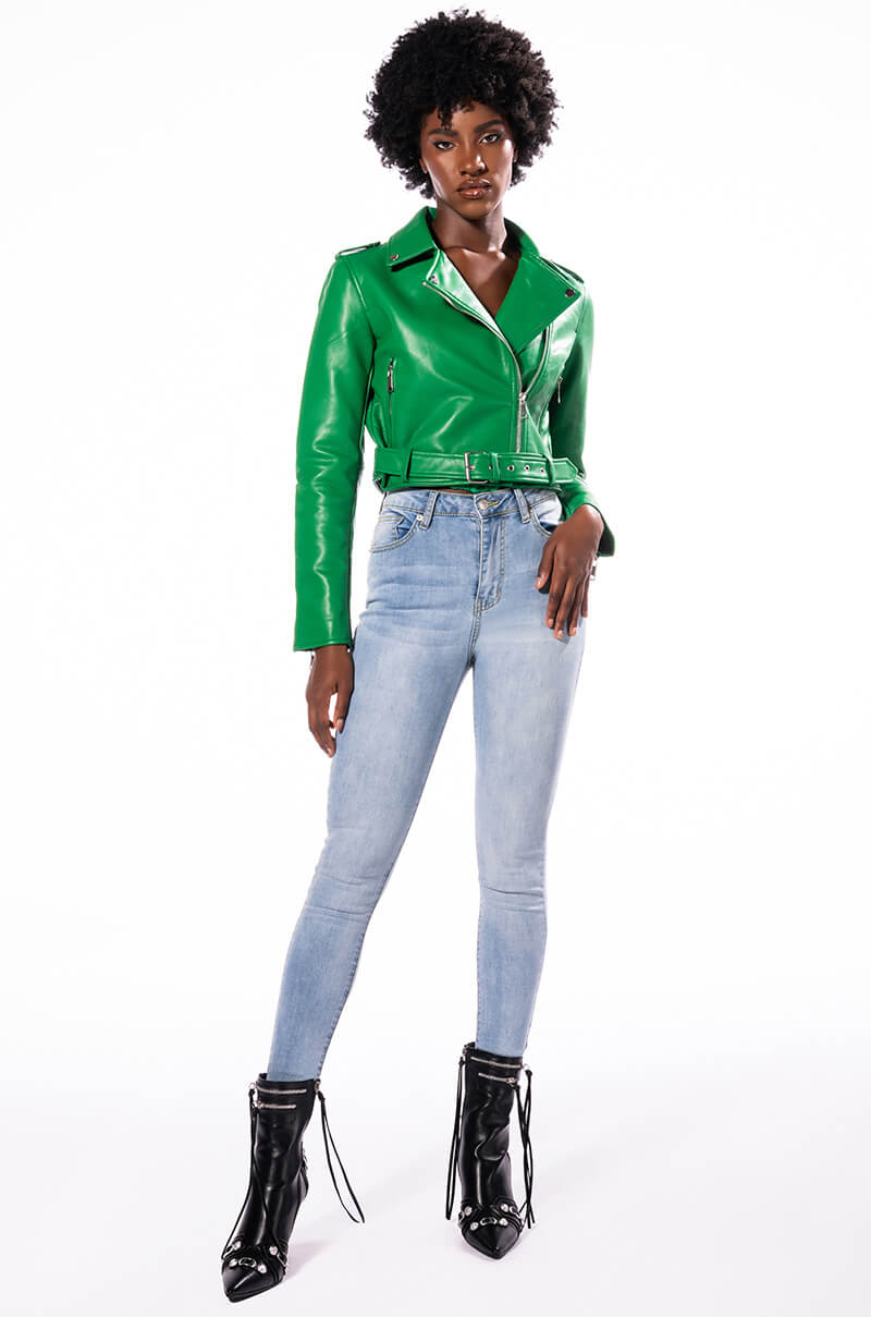 GRAB N GO BASIC MOTO JACKET