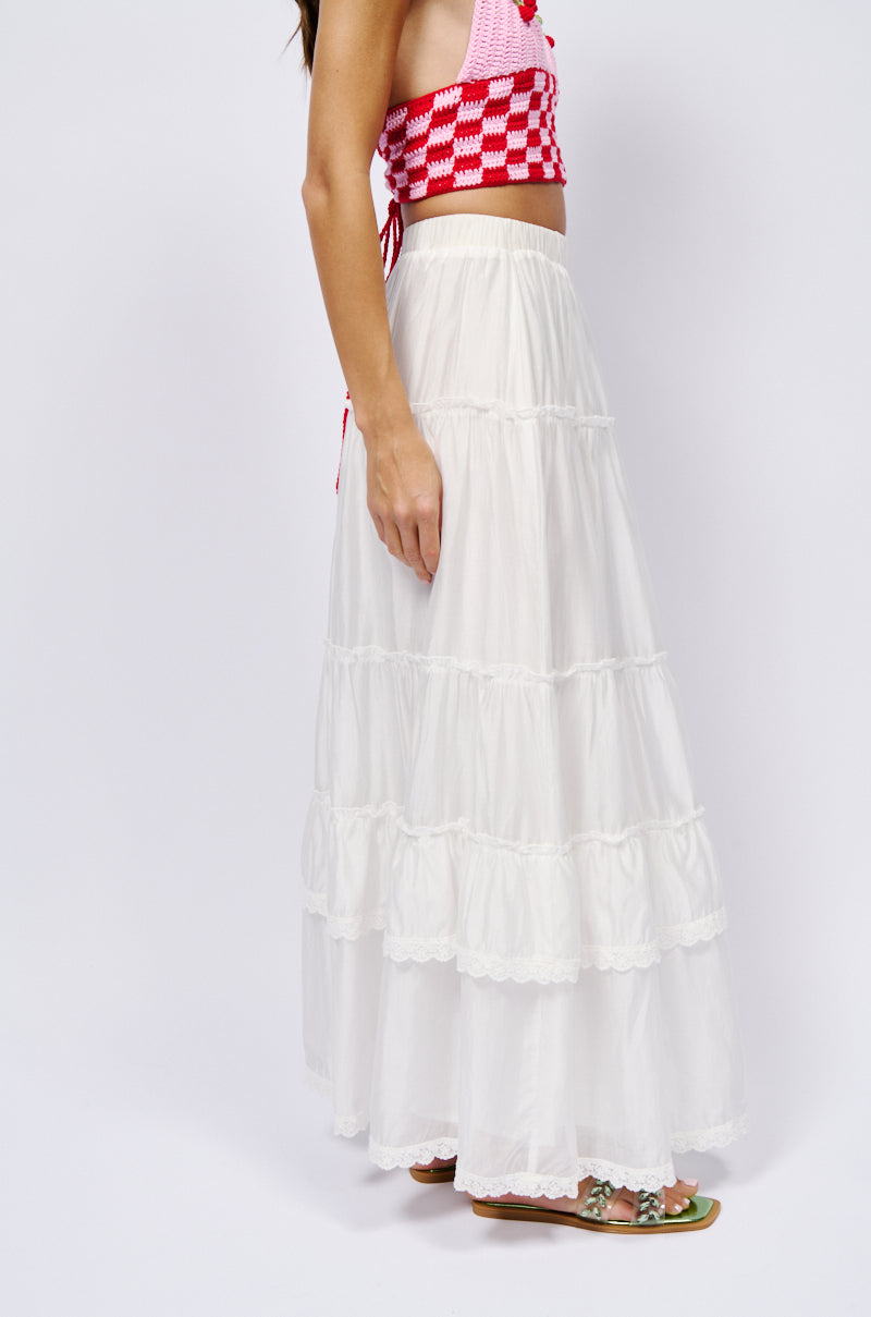 HAVEN FLOWY MAXI SKIRT