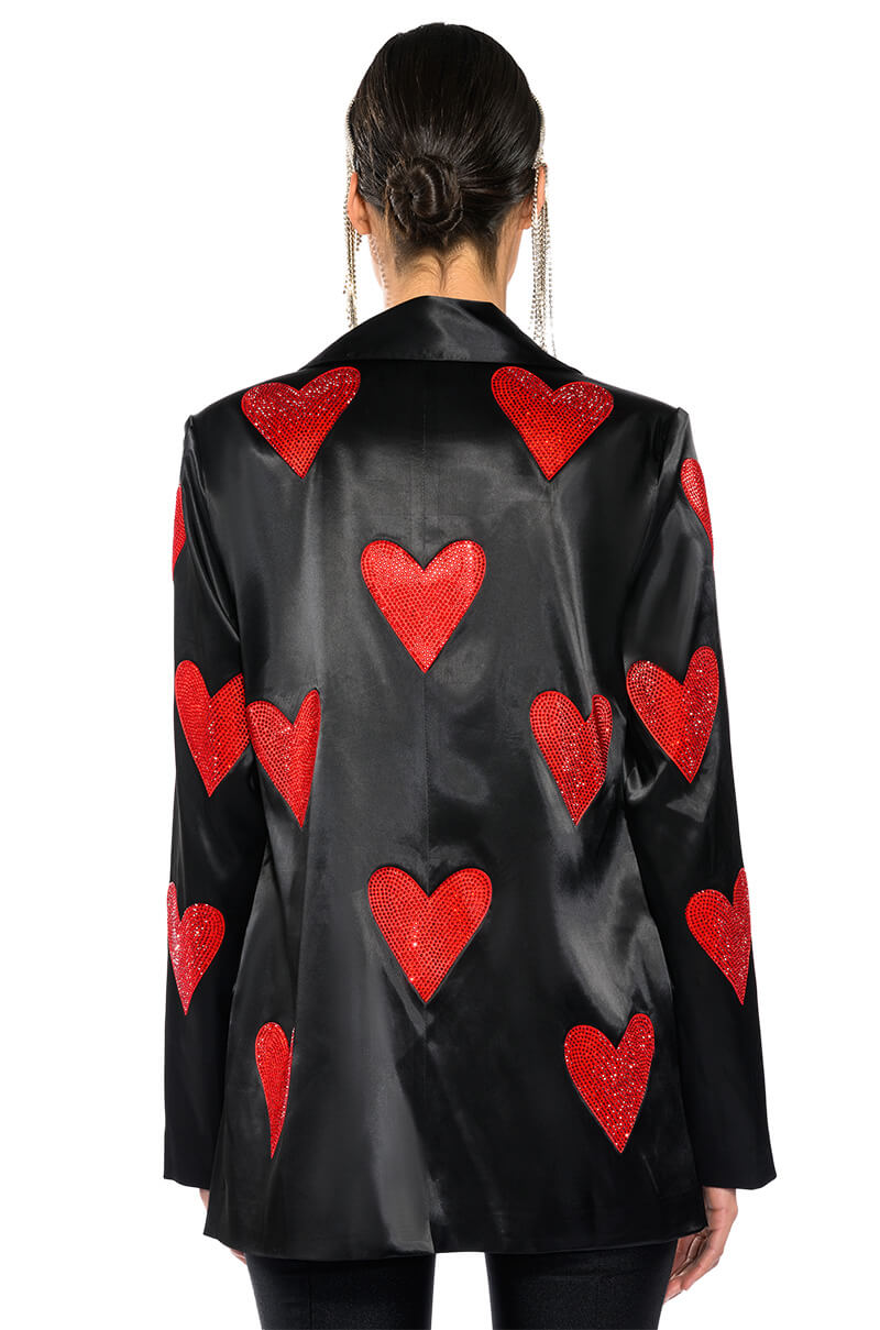 HEART ON FOR YOU BLAZER