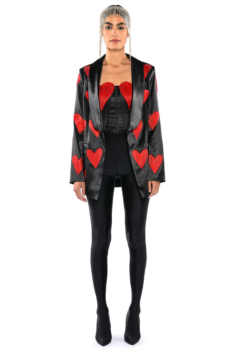 HEART ON FOR YOU CORSET TOP