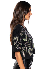 HEART ON MY SLEEVE SHORT SLEEVE T-SHIRT