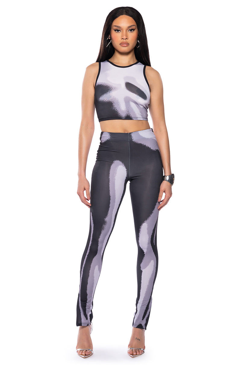 HEATWAVE PRINTED LEGGING