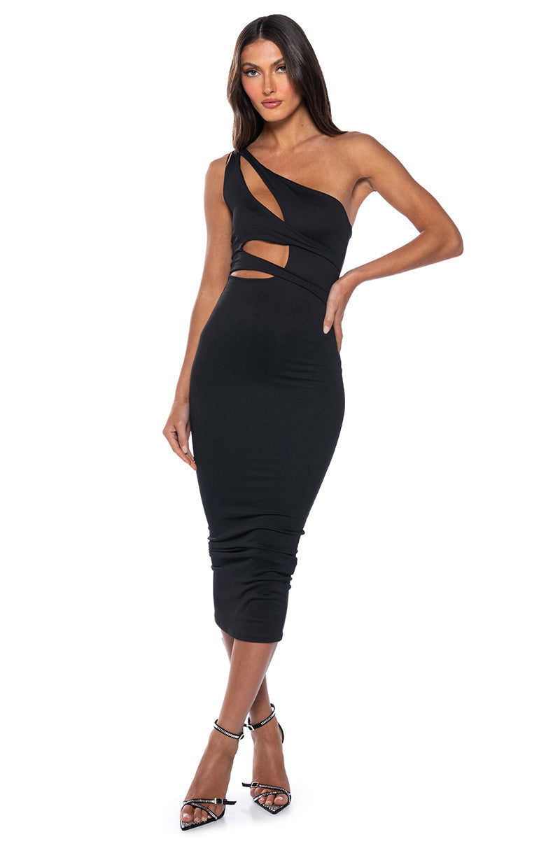 HERE WE GO AGAIN DOUBLE LAYER MAXI DRESS