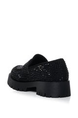 HUTCH EMBELLISHED LOAFER IN BLACK