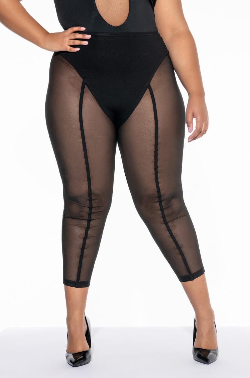 I AM THE VIEW SHEER LEGGING