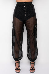 INCOGNITO SHEER CARGO JOGGER