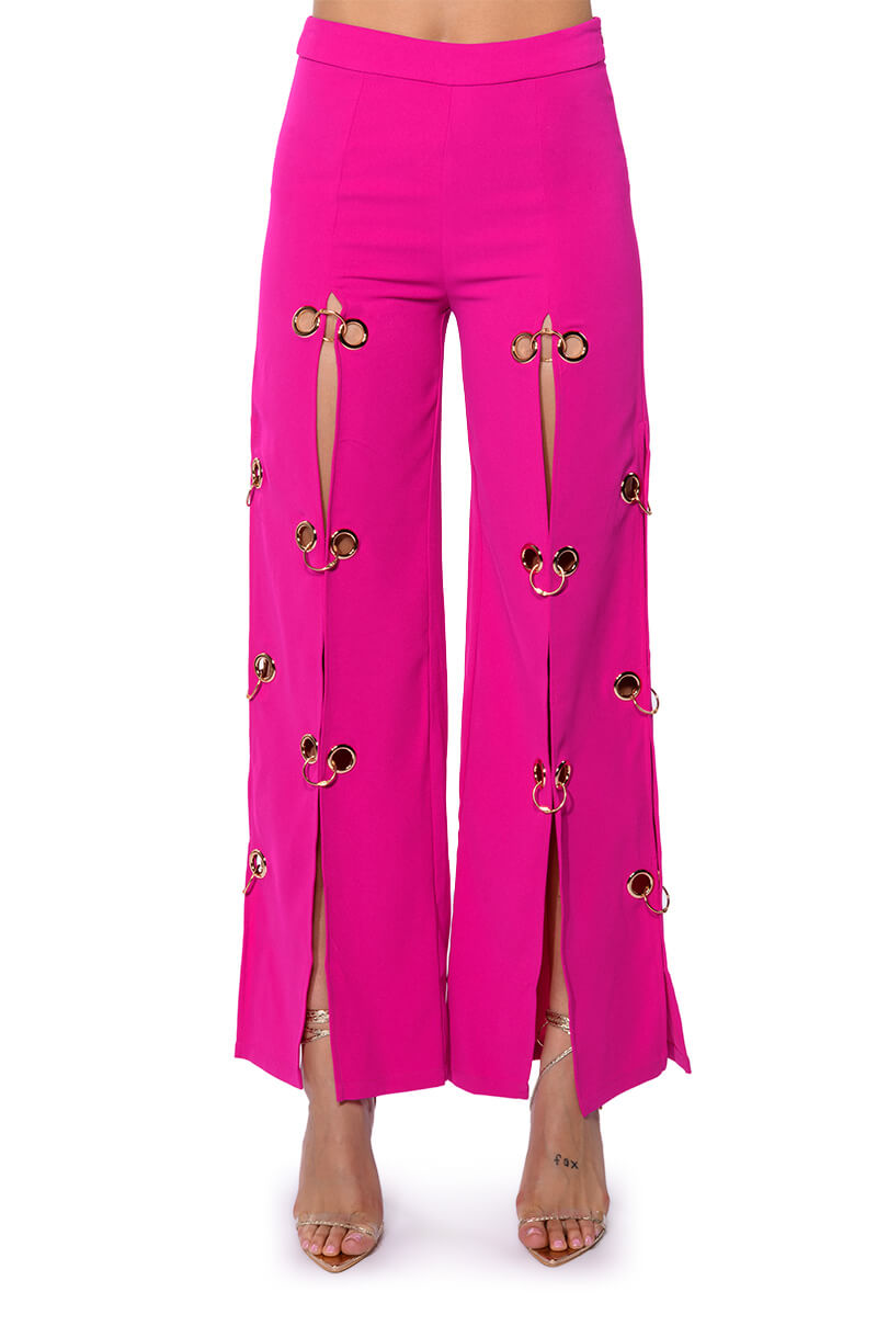 JENNY GROMMET TROUSERS