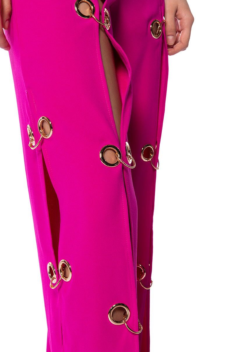 JENNY GROMMET TROUSERS