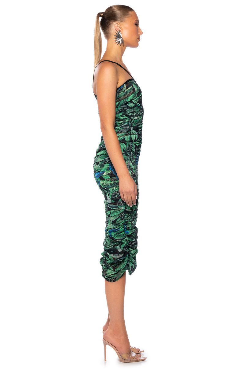 JOANNE CENTER CUTOUT MAXI DRESS