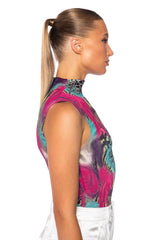 JULLIANNA TEXTURED CROP TOP