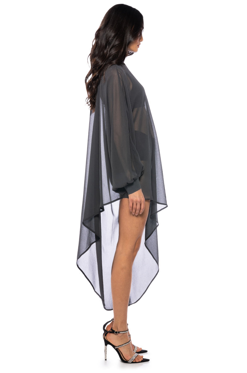 JUNE ASYMMETRICAL MIDI DRESS