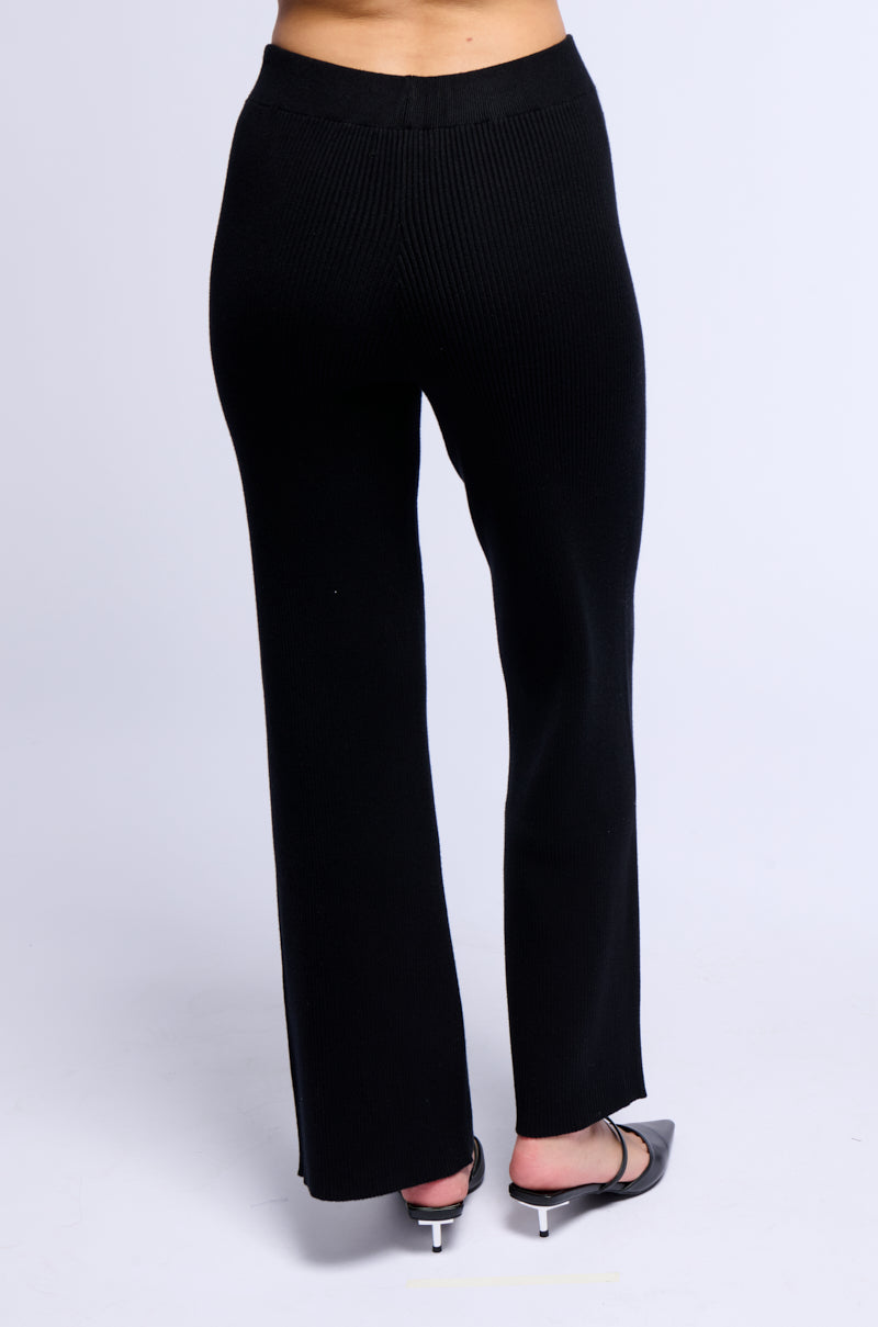 KNIT GIRL WIDE LEG PANT