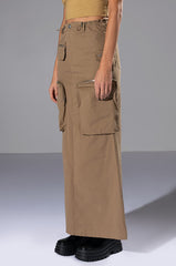 LIMITED VIBE CARGO MAXI SKIRT